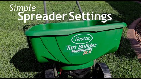 scotts mini spreader settings|scotts mini spreader instructions.